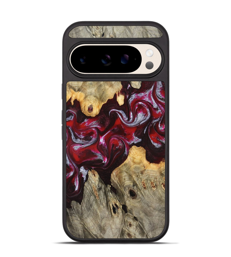 Pixel 10 Wood Phone Case - Ensley (Red, 824960)