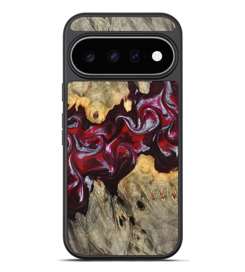 Pixel 11 Pro XL Wood Phone Case - Ensley (Red, 824960)