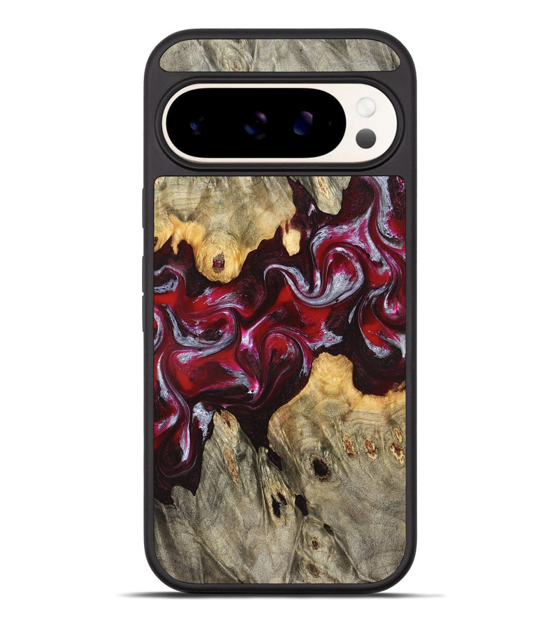 Pixel 9 Pro XL Wood Phone Case - Ensley (Red, 824960)