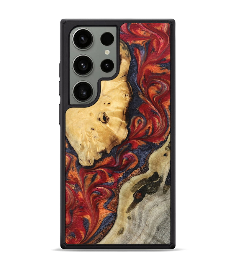 Galaxy S24 Ultra Wood Phone Case - Carrol (Red, 824962)
