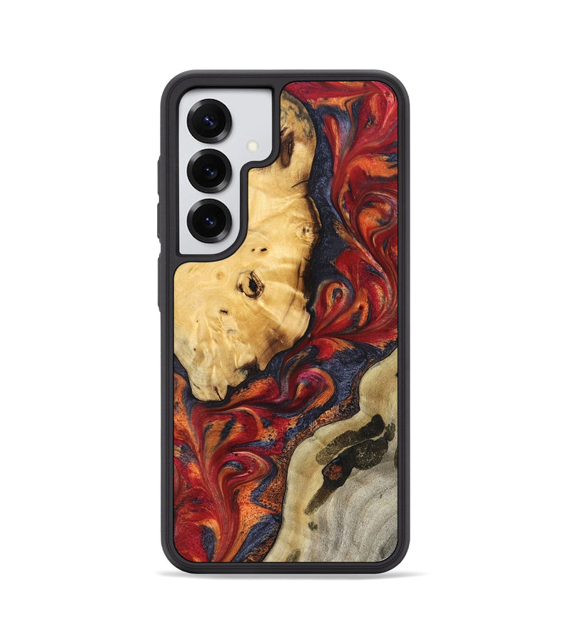 Galaxy S25 Wood Phone Case - Carrol (Red, 824962)