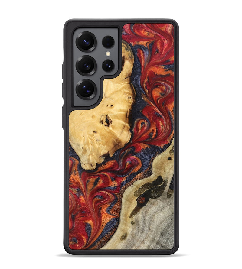 Galaxy S25 Ultra Wood Phone Case - Carrol (Red, 824962)