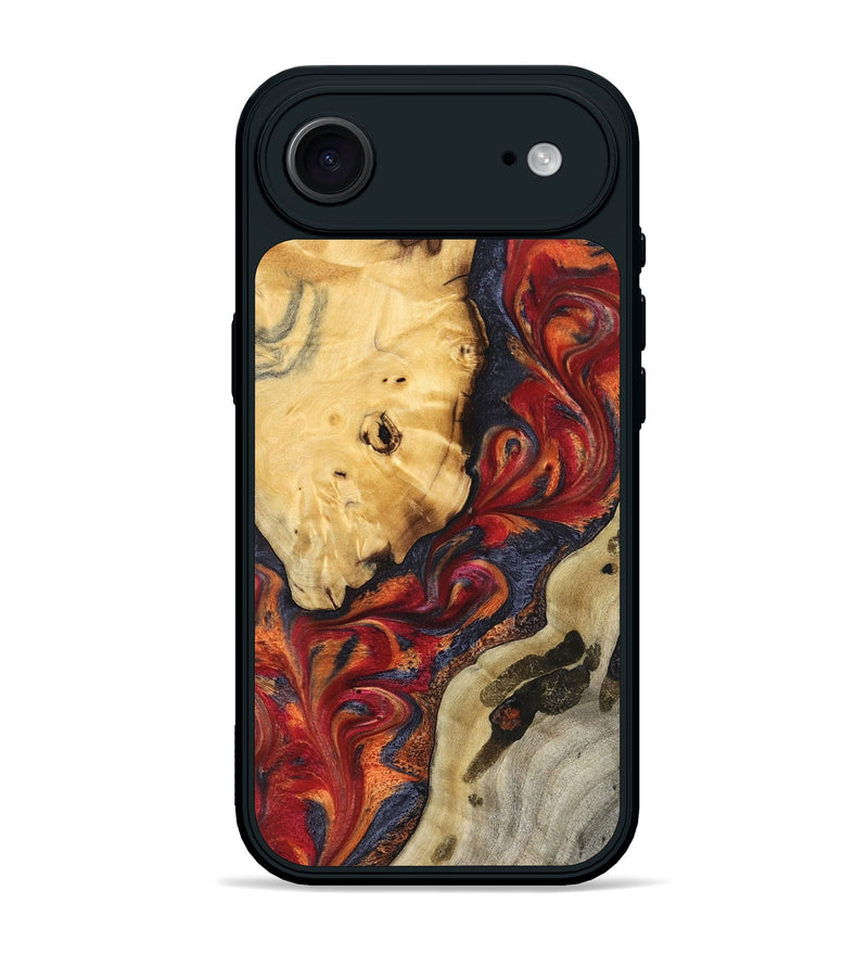 iPhone 17 Air Wood Phone Case - Carrol (Red, 824962)