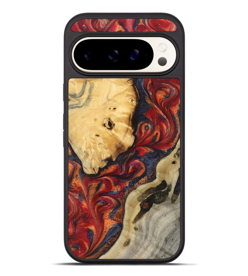 Pixel 10 Pro XL Wood Phone Case - Carrol (Red, 824962)
