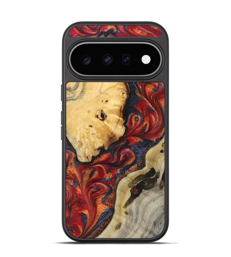 Pixel 11 Wood Phone Case - Carrol (Red, 824962)