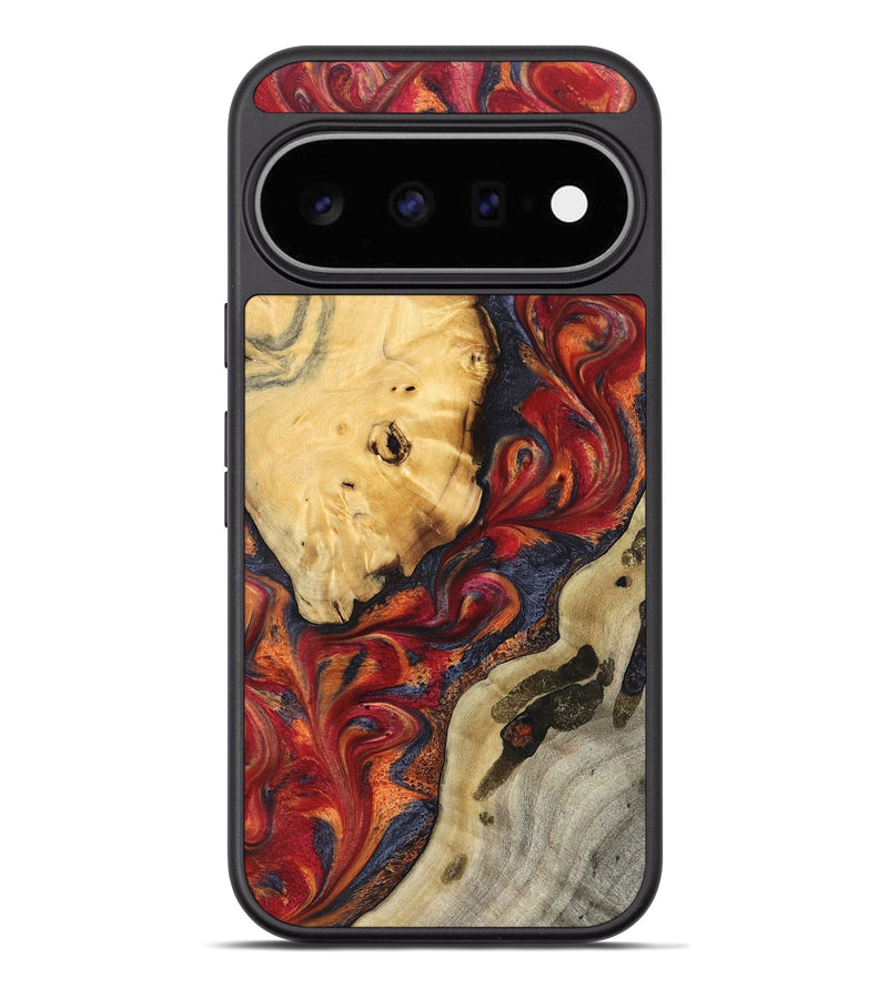 Pixel 11 Pro XL Wood Phone Case - Carrol (Red, 824962)