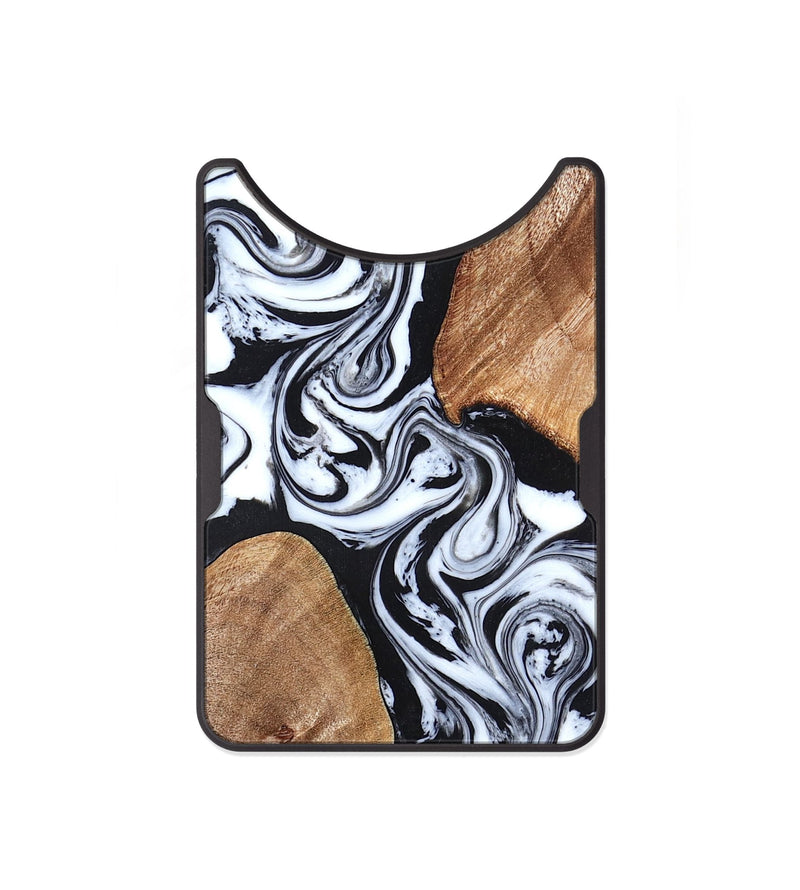 Alloy Wood Wallet - Lashawn (Black & White, 824964)