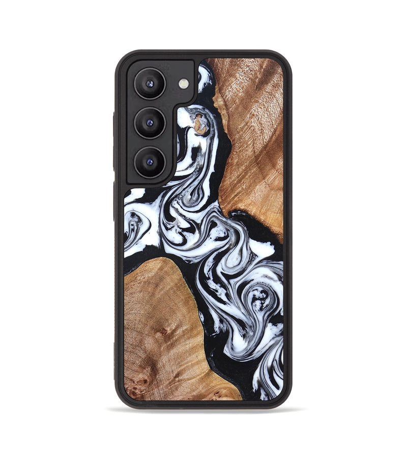 Galaxy S23 Wood Phone Case - Lashawn (Black & White, 824964)