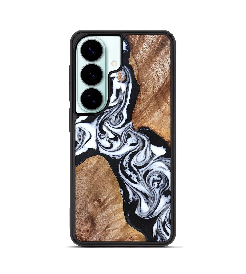 Galaxy S26 Wood Phone Case - Lashawn (Black & White, 824964)