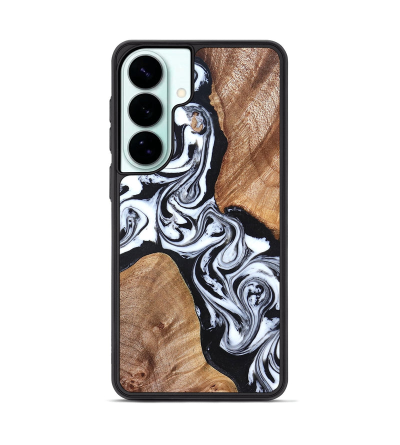 Galaxy S26 Plus Wood Phone Case - Lashawn (Black & White, 824964)