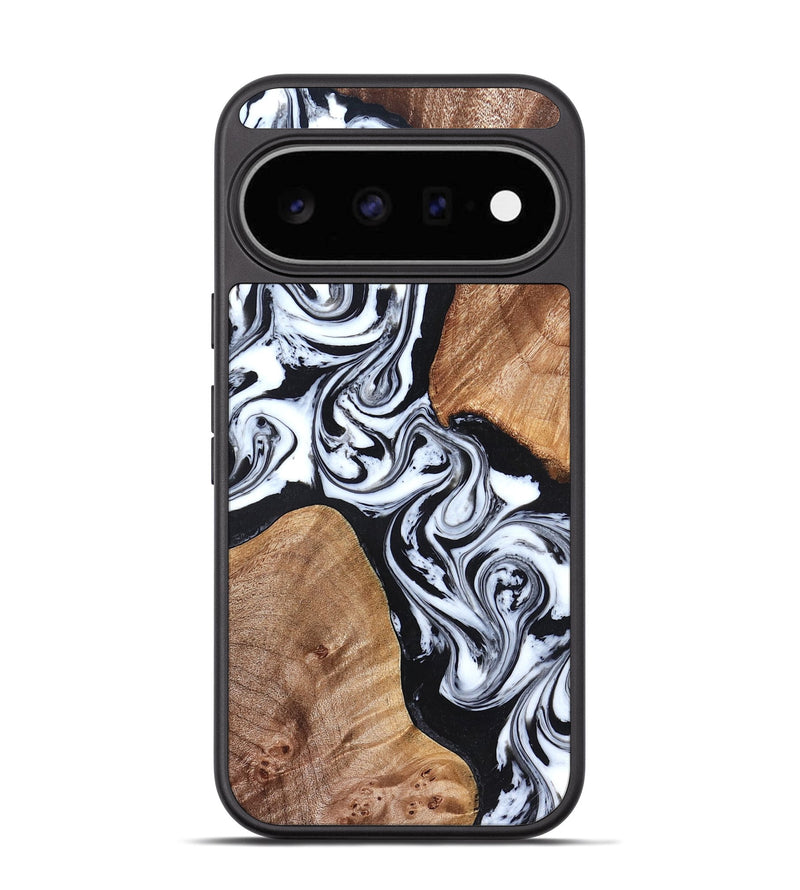 Pixel 11 Wood Phone Case - Lashawn (Black & White, 824964)