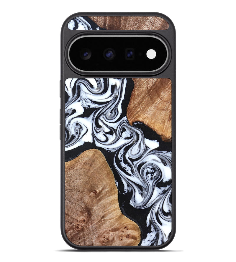 Pixel 11 Pro XL Wood Phone Case - Lashawn (Black & White, 824964)