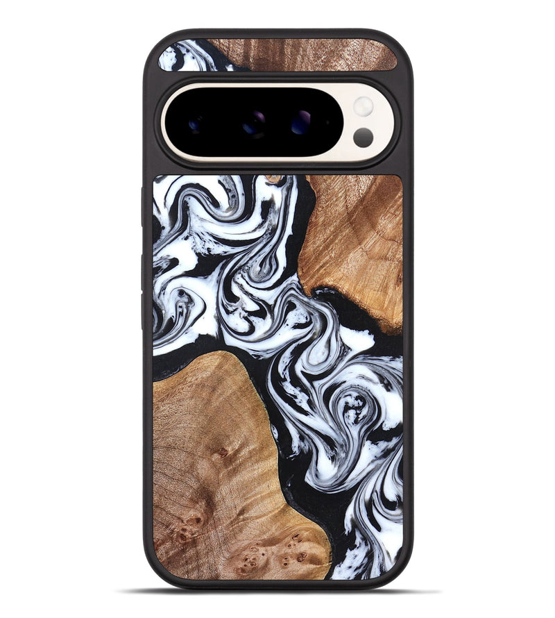 Pixel 9 Pro XL Wood Phone Case - Lashawn (Black & White, 824964)