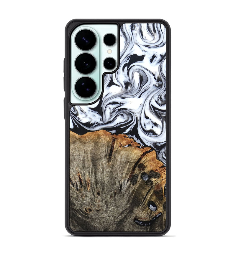 Galaxy S26 Ultra Wood Phone Case - Katelin (Black & White, 824965)