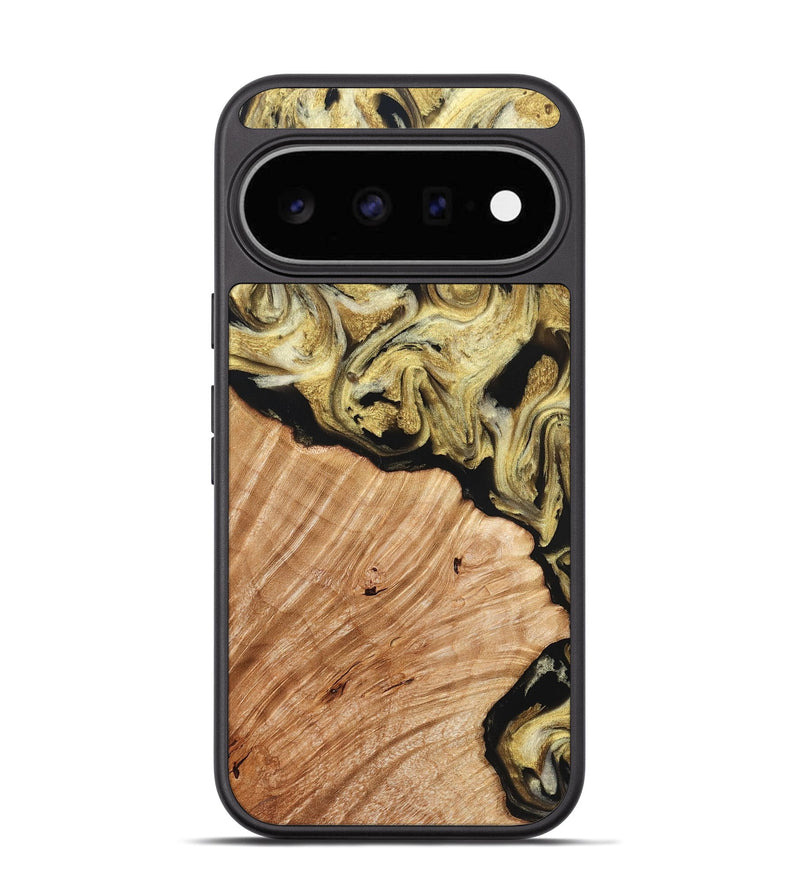 Pixel 11 Wood Phone Case - Isamar (Black & White, 824966)