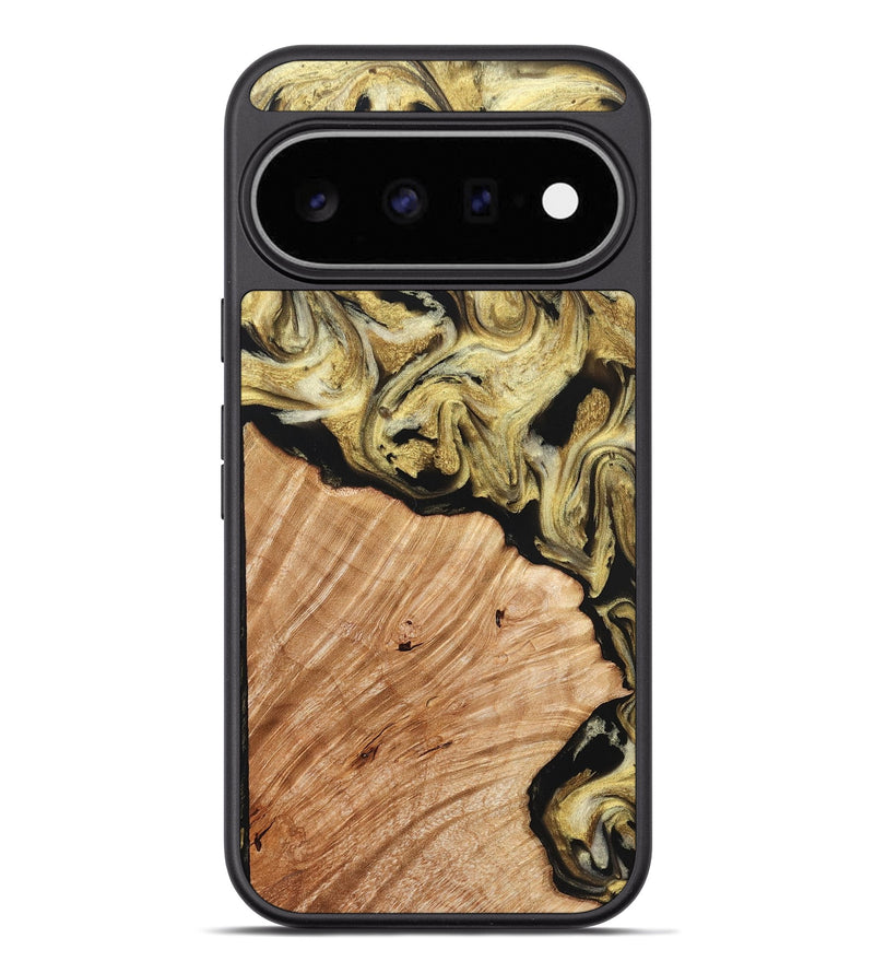 Pixel 11 Pro XL Wood Phone Case - Isamar (Black & White, 824966)