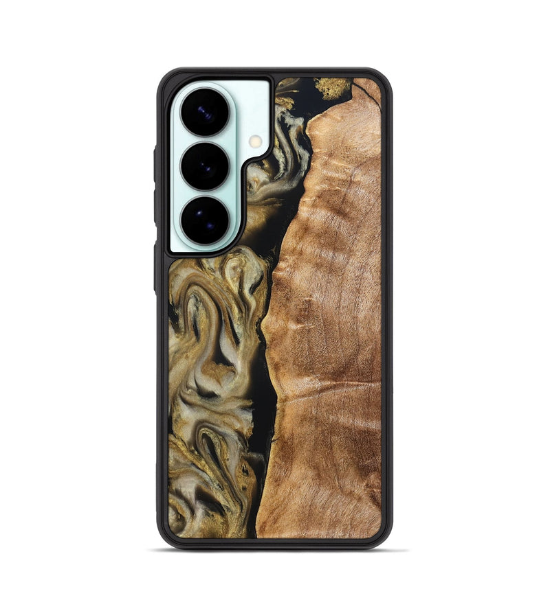 Galaxy S26 Wood Phone Case - Olivia (Black & White, 824967)