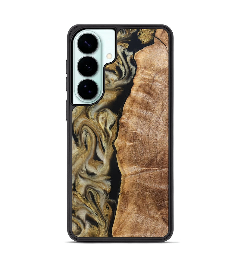 Galaxy S26 Plus Wood Phone Case - Olivia (Black & White, 824967)