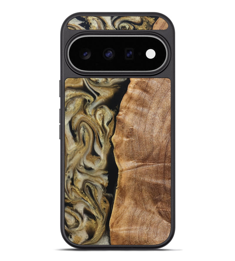 Pixel 11 Pro XL Wood Phone Case - Olivia (Black & White, 824967)