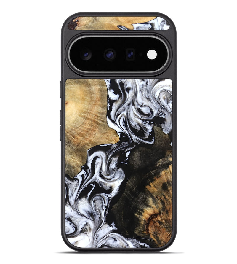 Pixel 11 Pro XL Wood Phone Case - Jaelyn (Black & White, 824968)