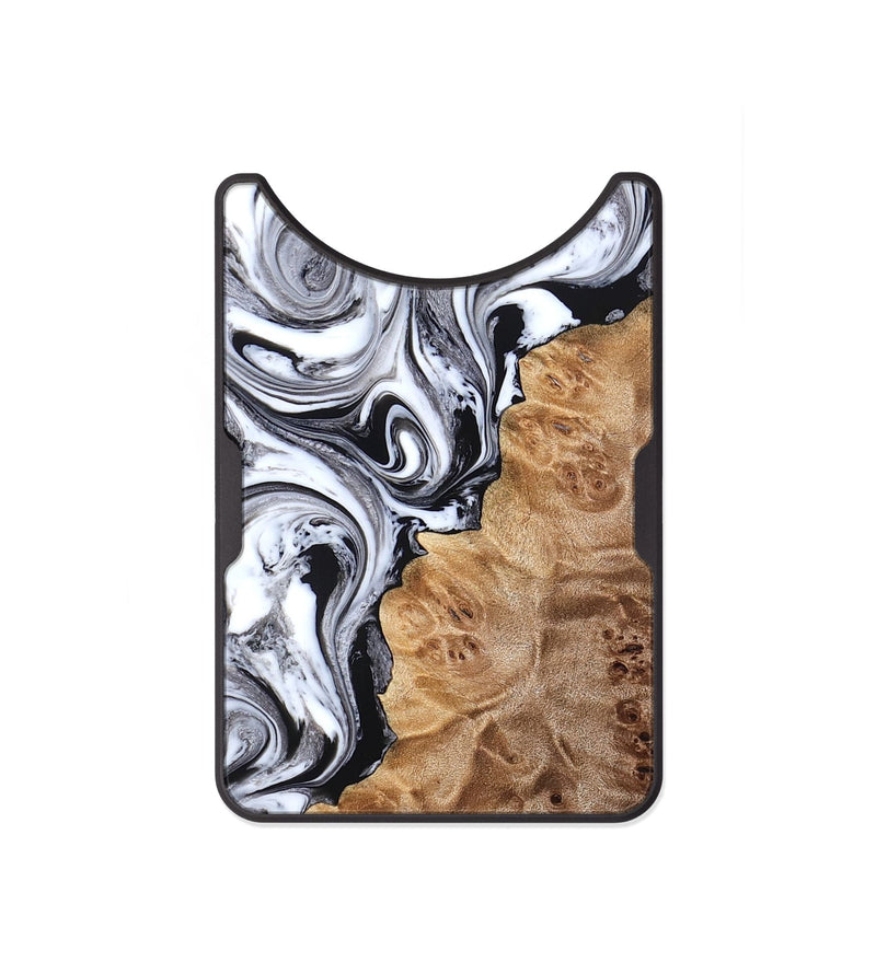 Alloy Wood Wallet - Malcolm (Black & White, 824969)