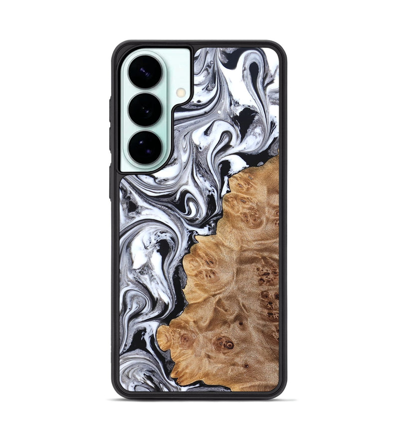 Galaxy S26 Plus Wood Phone Case - Malcolm (Black & White, 824969)