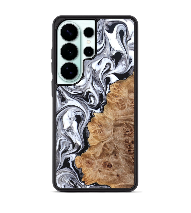 Galaxy S26 Ultra Wood Phone Case - Malcolm (Black & White, 824969)