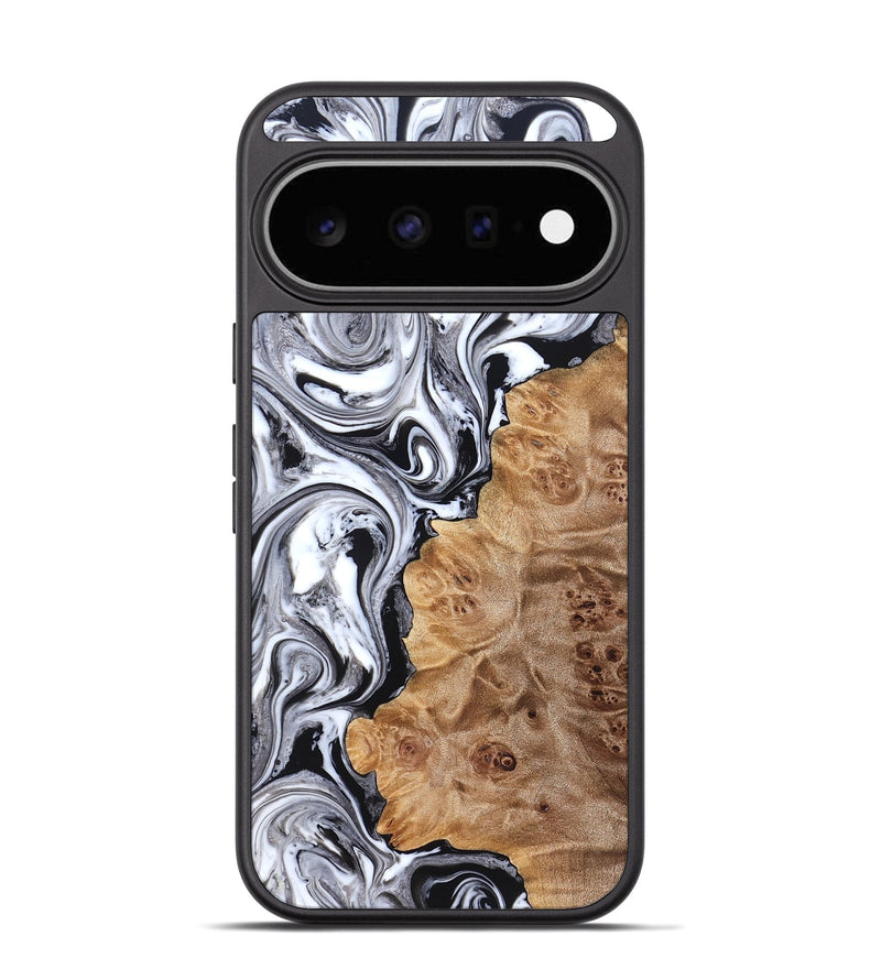 Pixel 11 Wood Phone Case - Malcolm (Black & White, 824969)