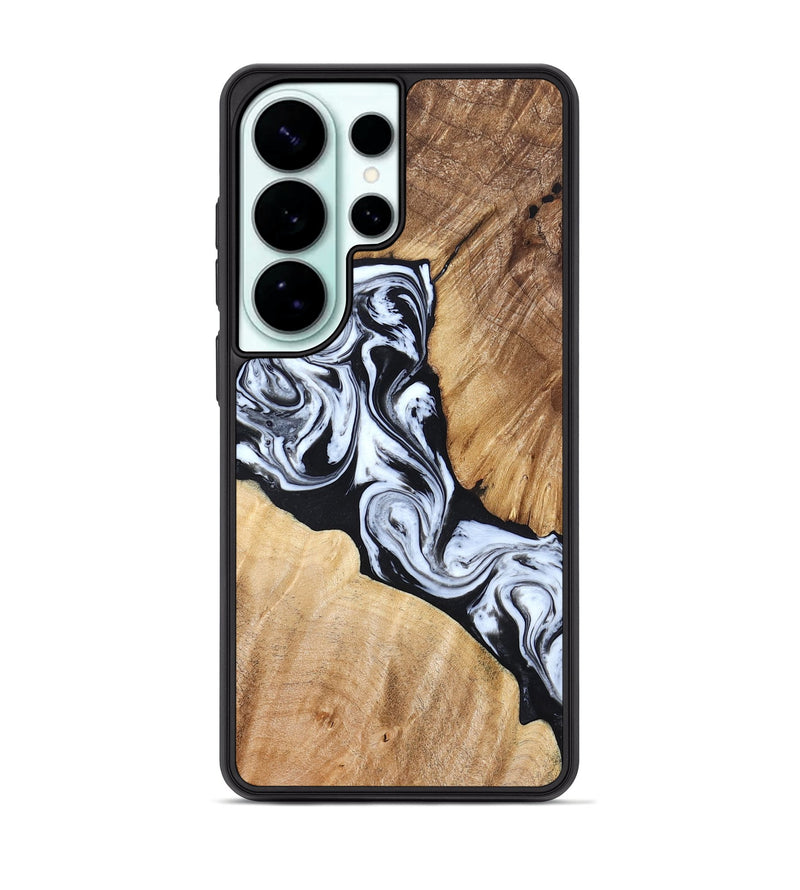 Galaxy S26 Ultra Wood Phone Case - Layla (Black & White, 824970)