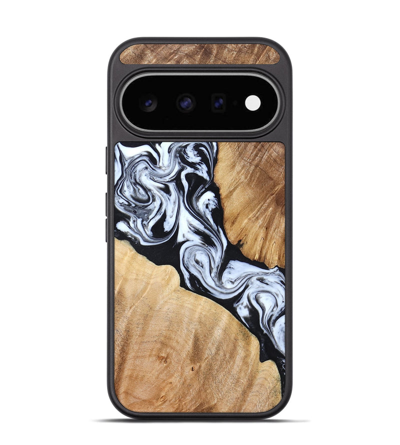 Pixel 11 Wood Phone Case - Layla (Black & White, 824970)