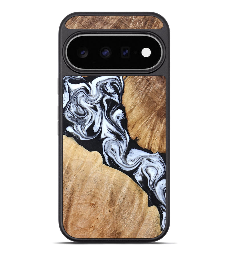 Pixel 11 Pro XL Wood Phone Case - Layla (Black & White, 824970)