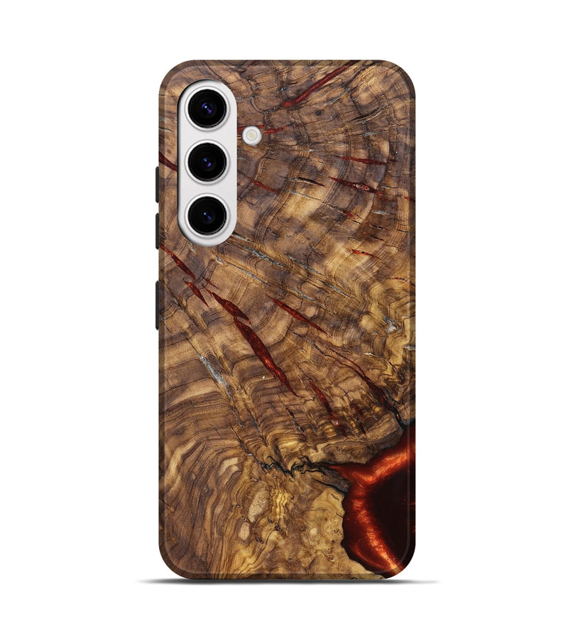 Galaxy S25 Wood Live Edge Phone Case - Gary (Solid Wood, 824971)