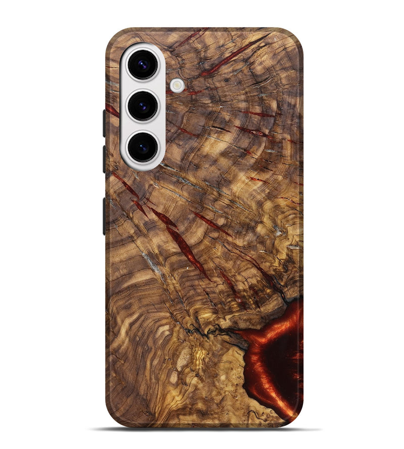 Galaxy S25 Plus Wood Live Edge Phone Case - Gary (Solid Wood, 824971)