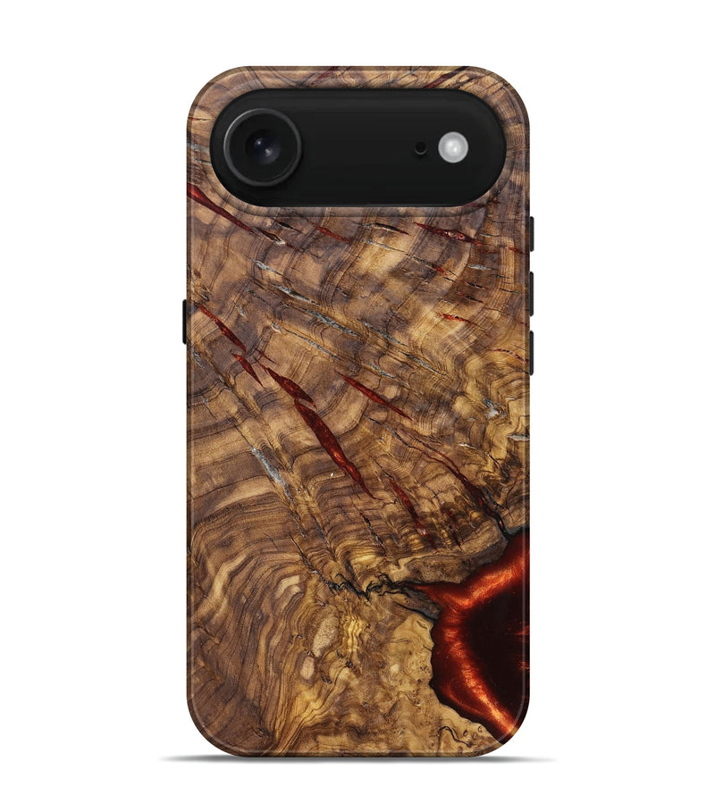 iPhone 17 Air Wood Live Edge Phone Case - Gary (Solid Wood, 824971)