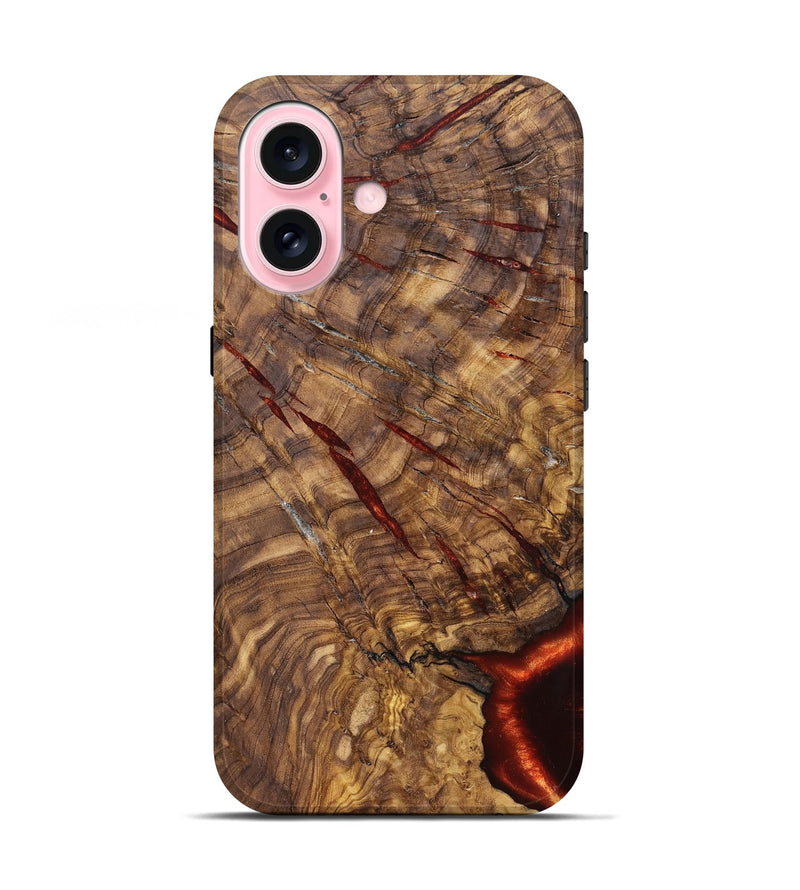 iPhone 17 Wood Live Edge Phone Case - Gary (Solid Wood, 824971)