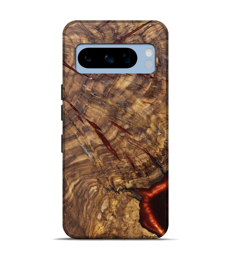 Pixel 8 Pro Wood Live Edge Phone Case - Gary (Solid Wood, 824971)