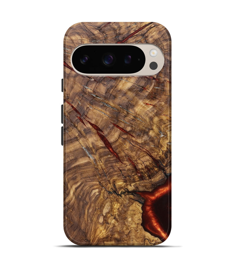 Pixel 9 Wood Live Edge Phone Case - Gary (Solid Wood, 824971)