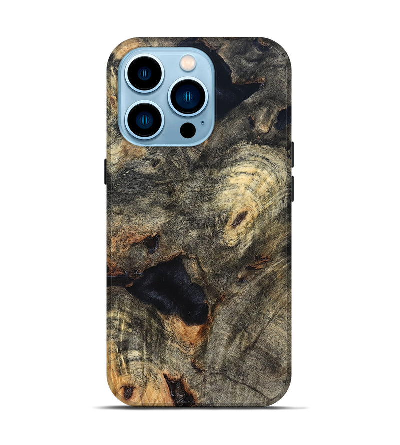 iPhone 14 Pro Wood Live Edge Phone Case - Quinten (Solid Wood, 824972)