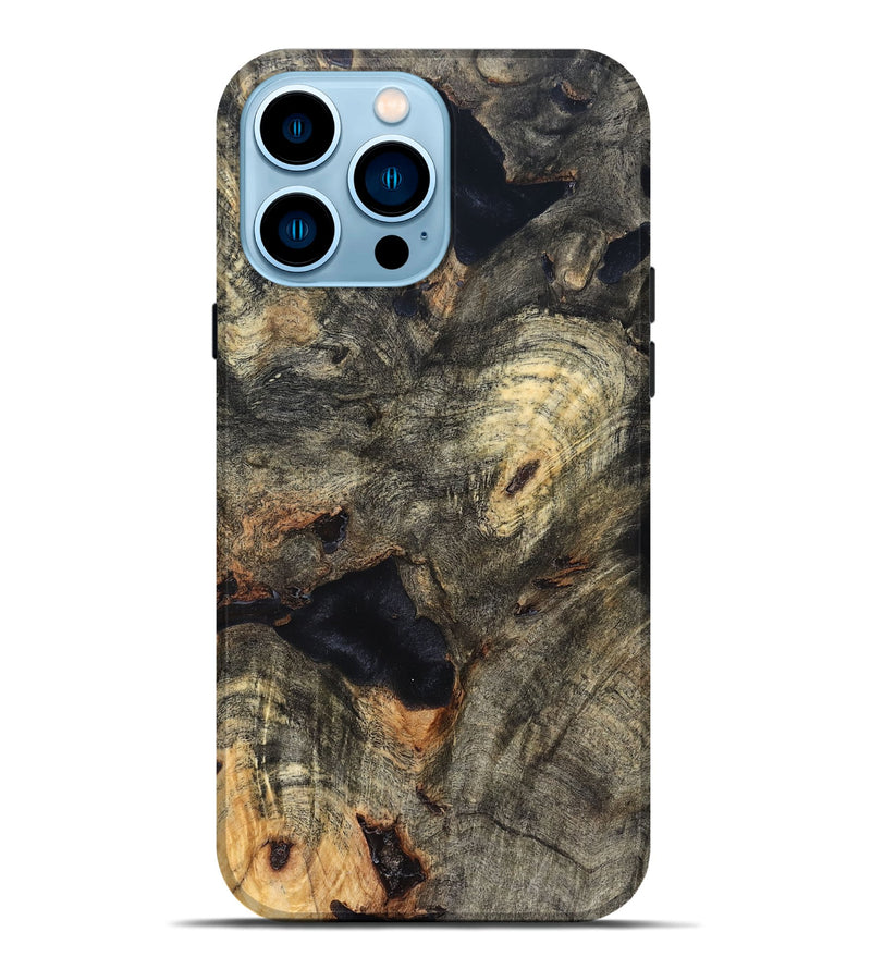 iPhone 14 Pro Max Wood Live Edge Phone Case - Quinten (Solid Wood, 824972)