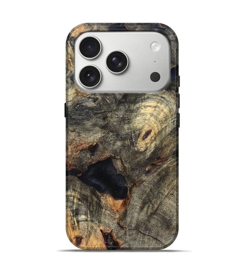 iPhone 17 Pro Wood Live Edge Phone Case - Quinten (Solid Wood, 824972)