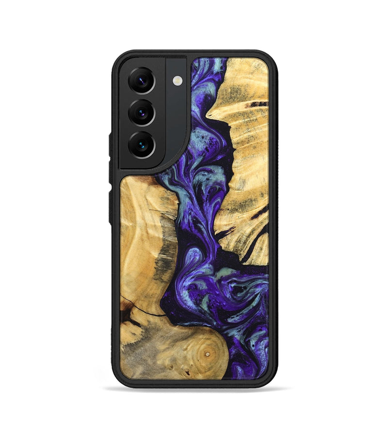 Galaxy S22 Wood Phone Case - Blanca (Purple, 824993)