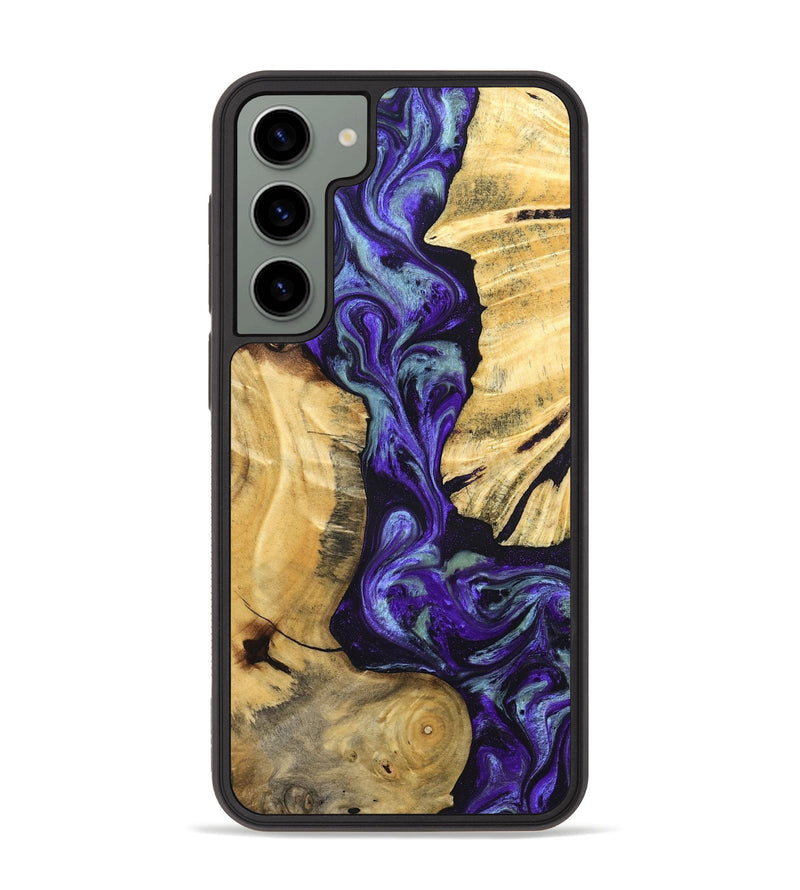 Galaxy S23 Plus Wood Phone Case - Blanca (Purple, 824993)