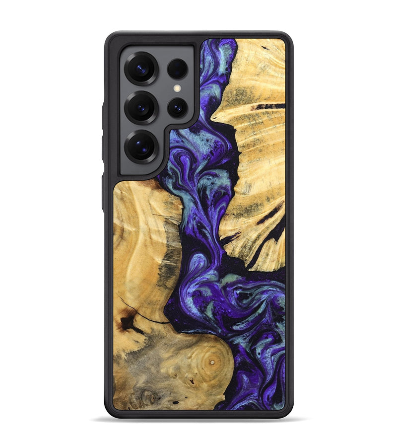 Galaxy S25 Ultra Wood Phone Case - Blanca (Purple, 824993)