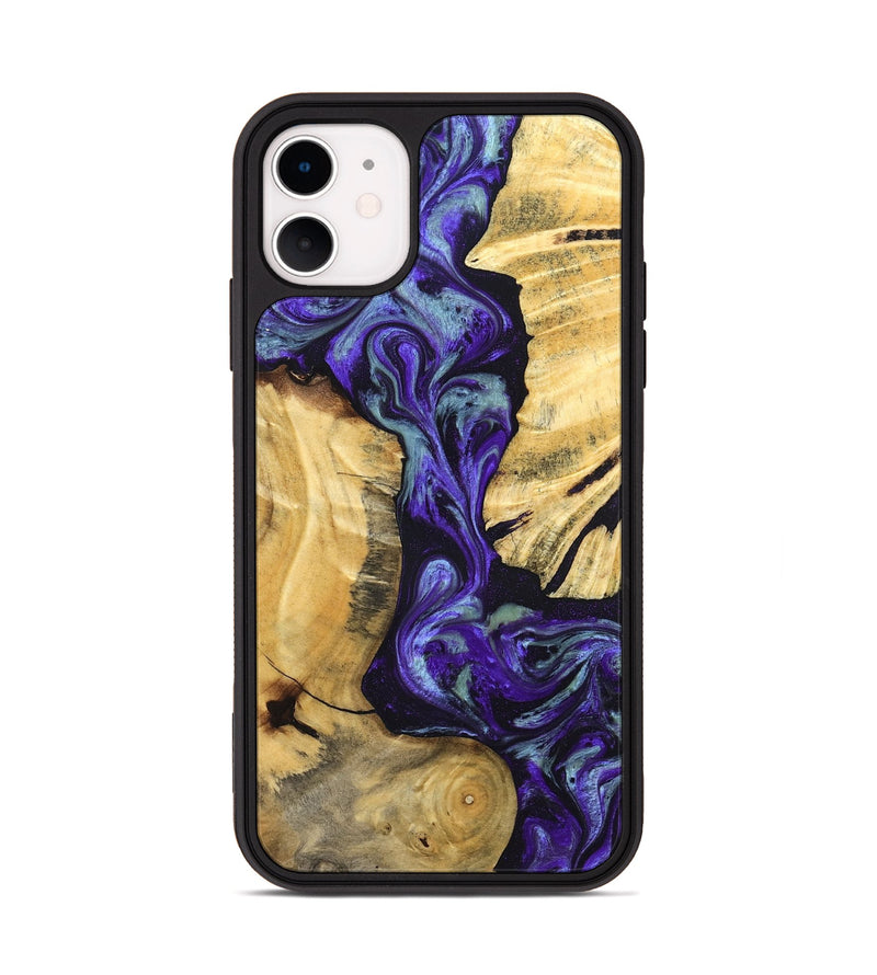 iPhone 11 Wood Phone Case - Blanca (Purple, 824993)