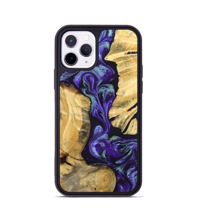 iPhone 11 Pro Wood Phone Case - Blanca (Purple, 824993)