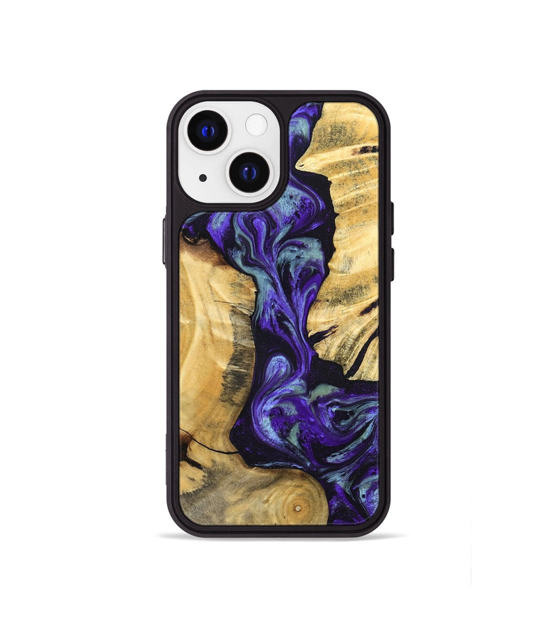 iPhone 13 mini Wood Phone Case - Blanca (Purple, 824993)