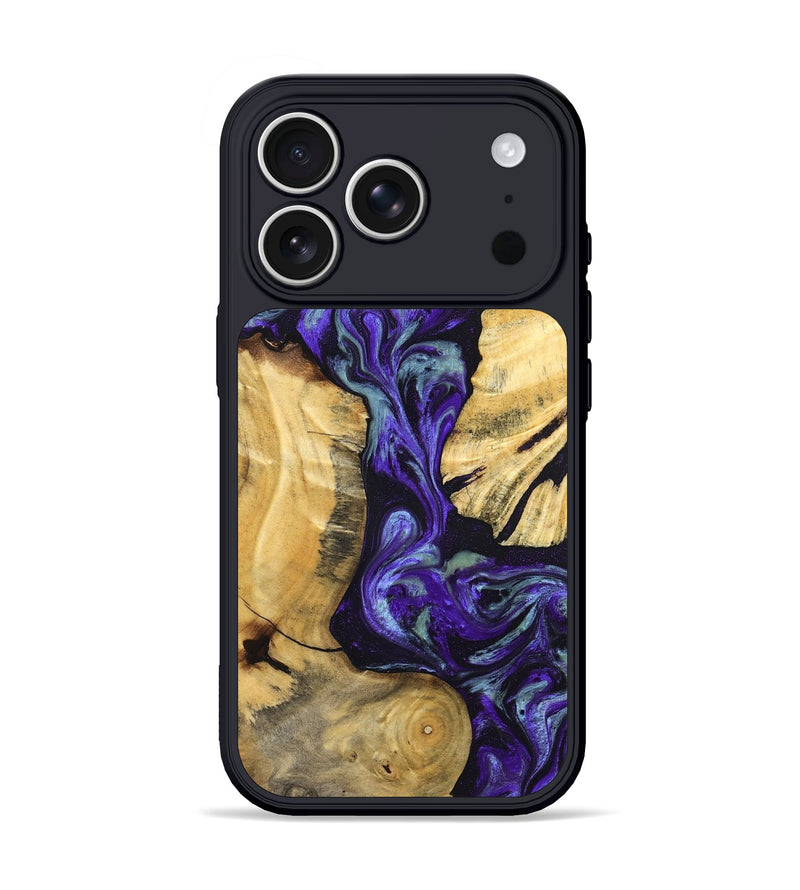 iPhone 17 Pro Wood Phone Case - Blanca (Purple, 824993)