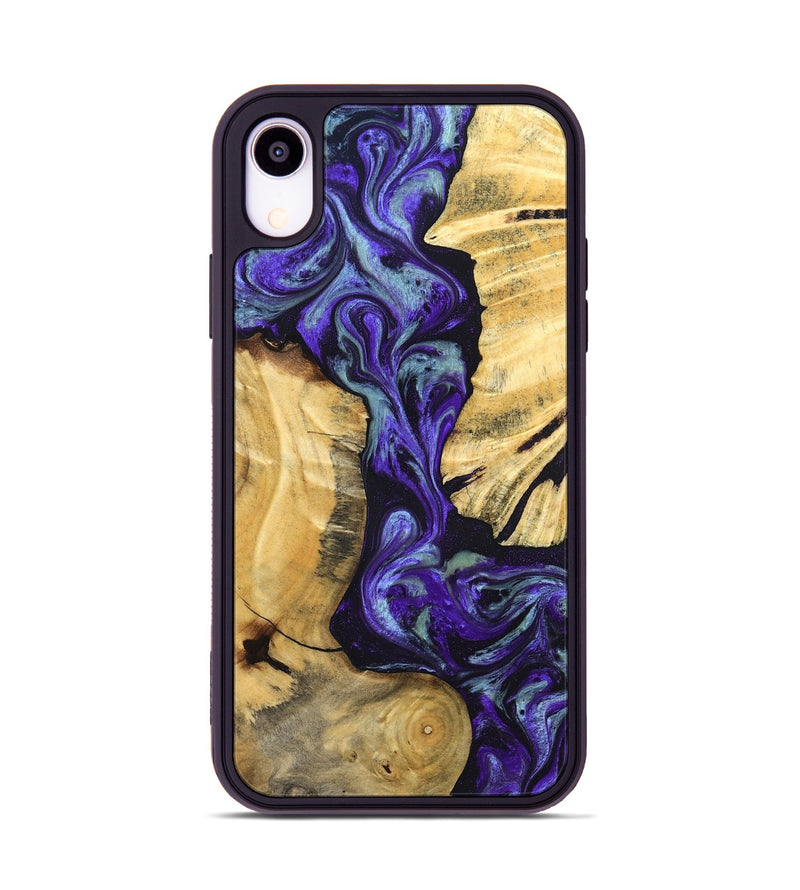 iPhone Xr Wood Phone Case - Blanca (Purple, 824993)