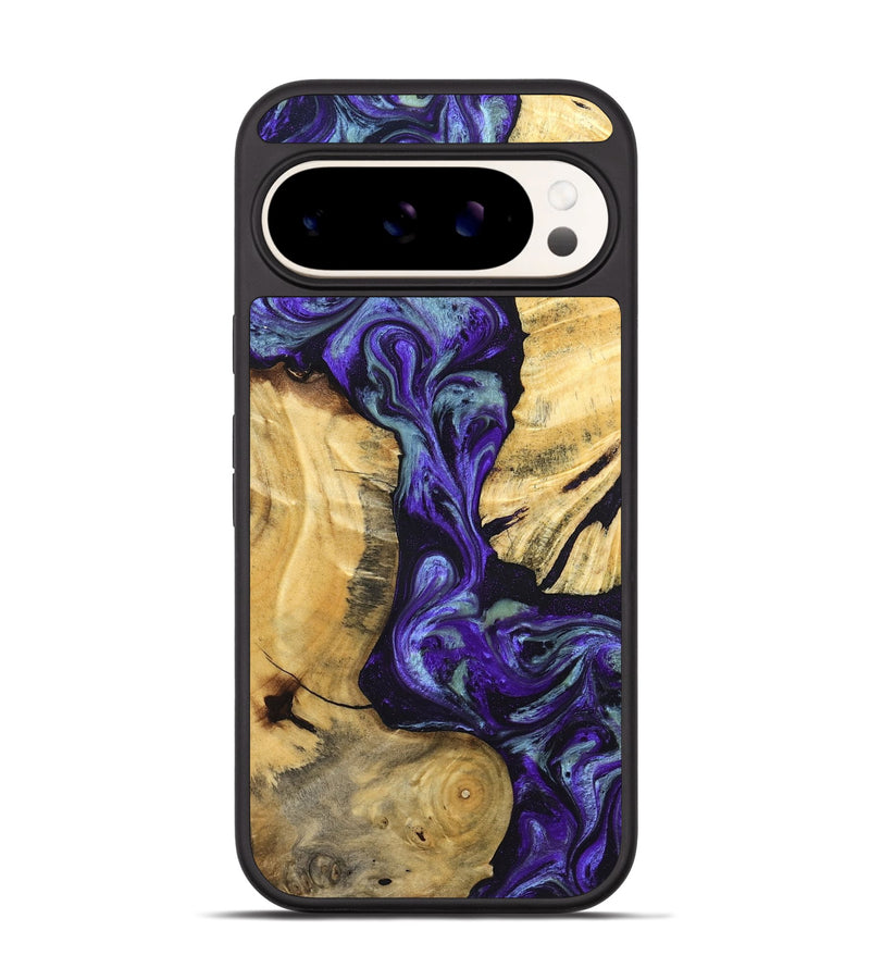 Pixel 9 Pro Wood Phone Case - Blanca (Purple, 824993)