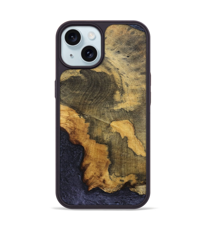 iPhone 15 Wood Phone Case - Holland (Wood Burl, 824996)